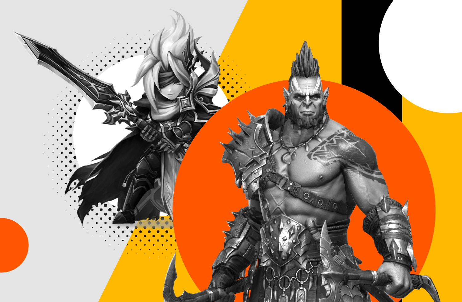 Raid shadow legend and Summoners Warns characters