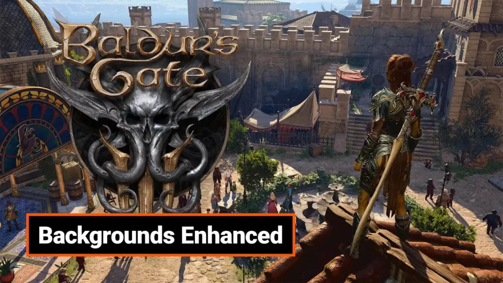 A screenshot of the Backgruonds Enhanced mod.