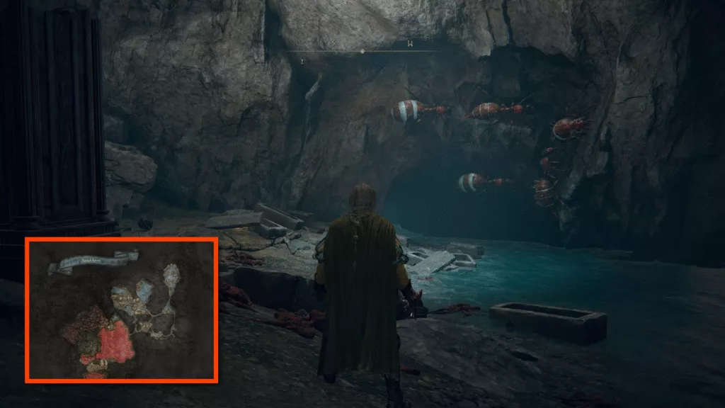 A screenshot of Ainsel River.