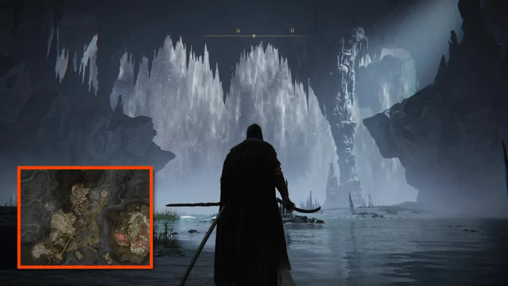 A screenshot of Siofra Aqueduct.