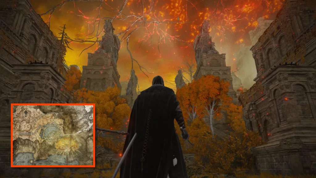 A screenshot of Leyndell, Royal Capital.