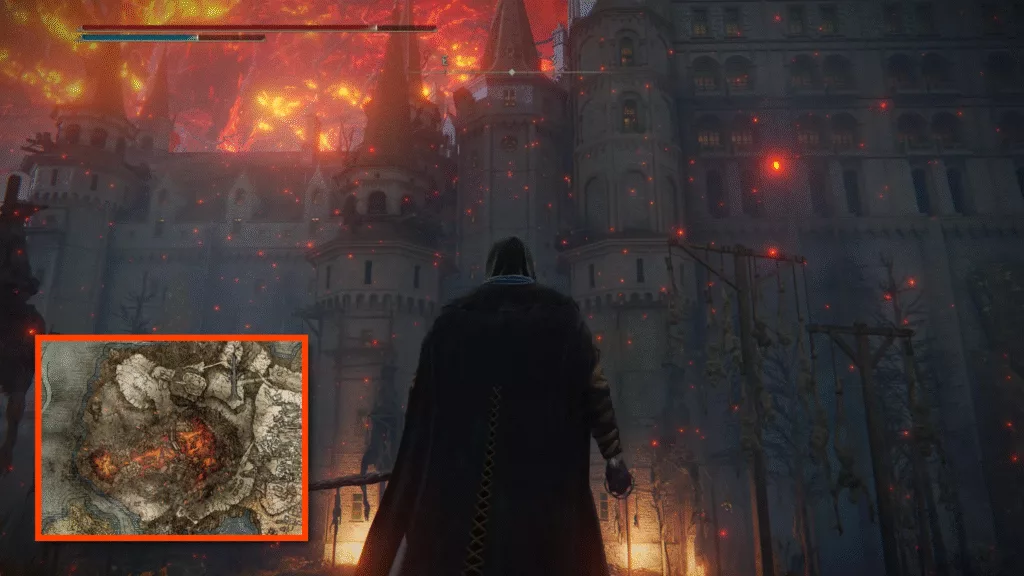 A screenshot of Volcano Manor.