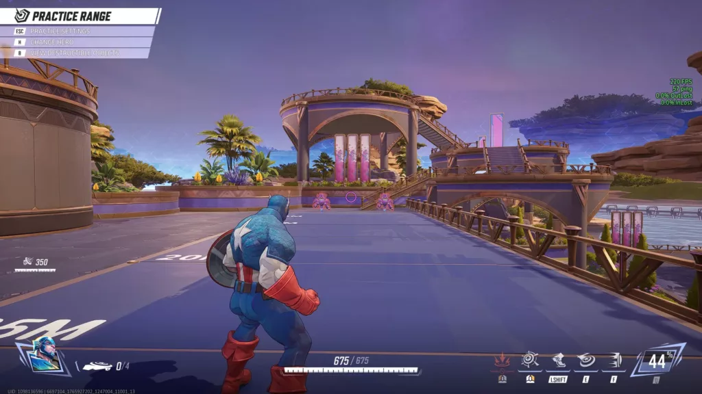 Captain America crosshair