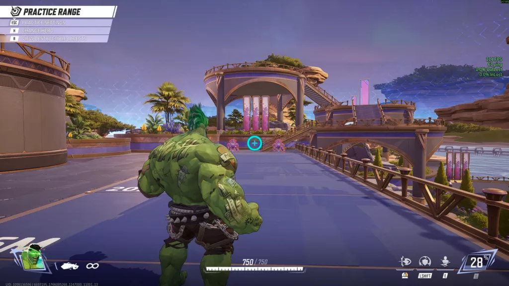 Hulk crosshair