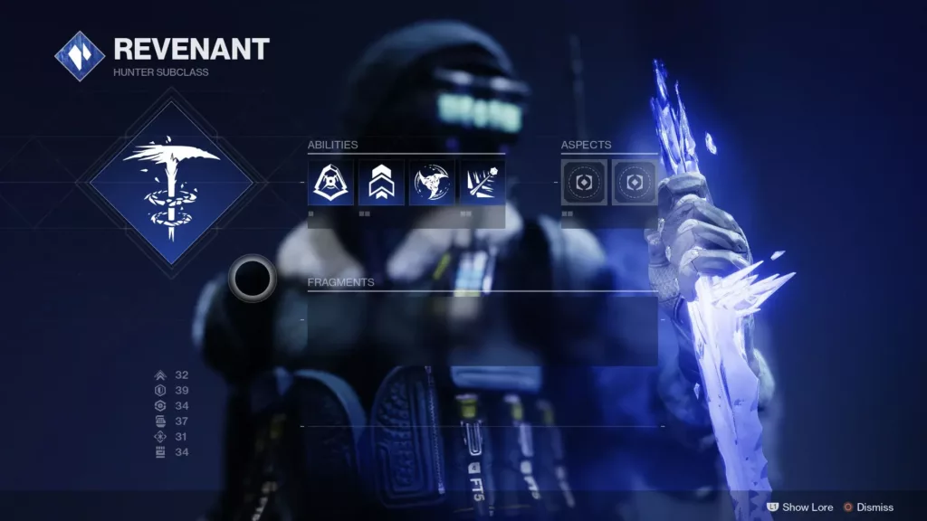 Destiny 2 Revenant subclass.