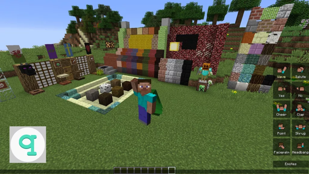 Screenshot of the Minecraft mod called Quark
