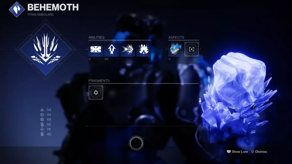 Destiny 2 Behemoth subclass.