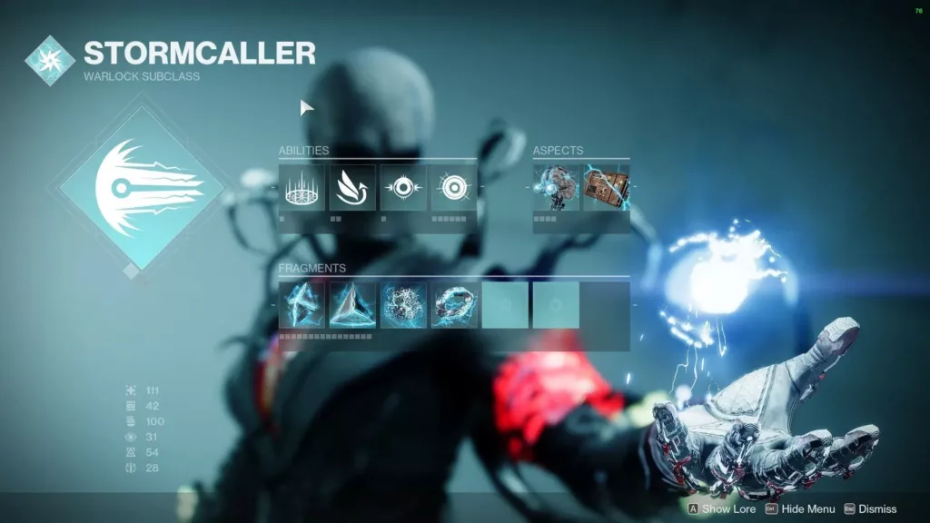 Destiny 2 Stormcaller subclass.