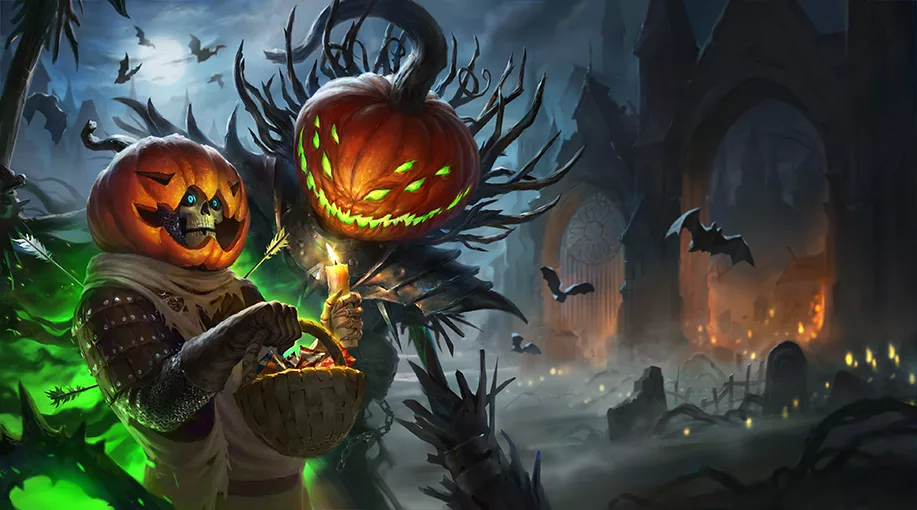 ART OF HARVEST JACK & THE SCARECROW IN RAID: SHADOW LEGENDS