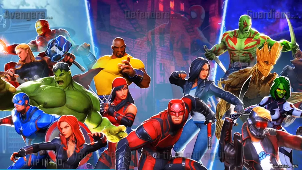 Kostenlose Spiele mit einer großen Auswahl an Helden - marvel strike force